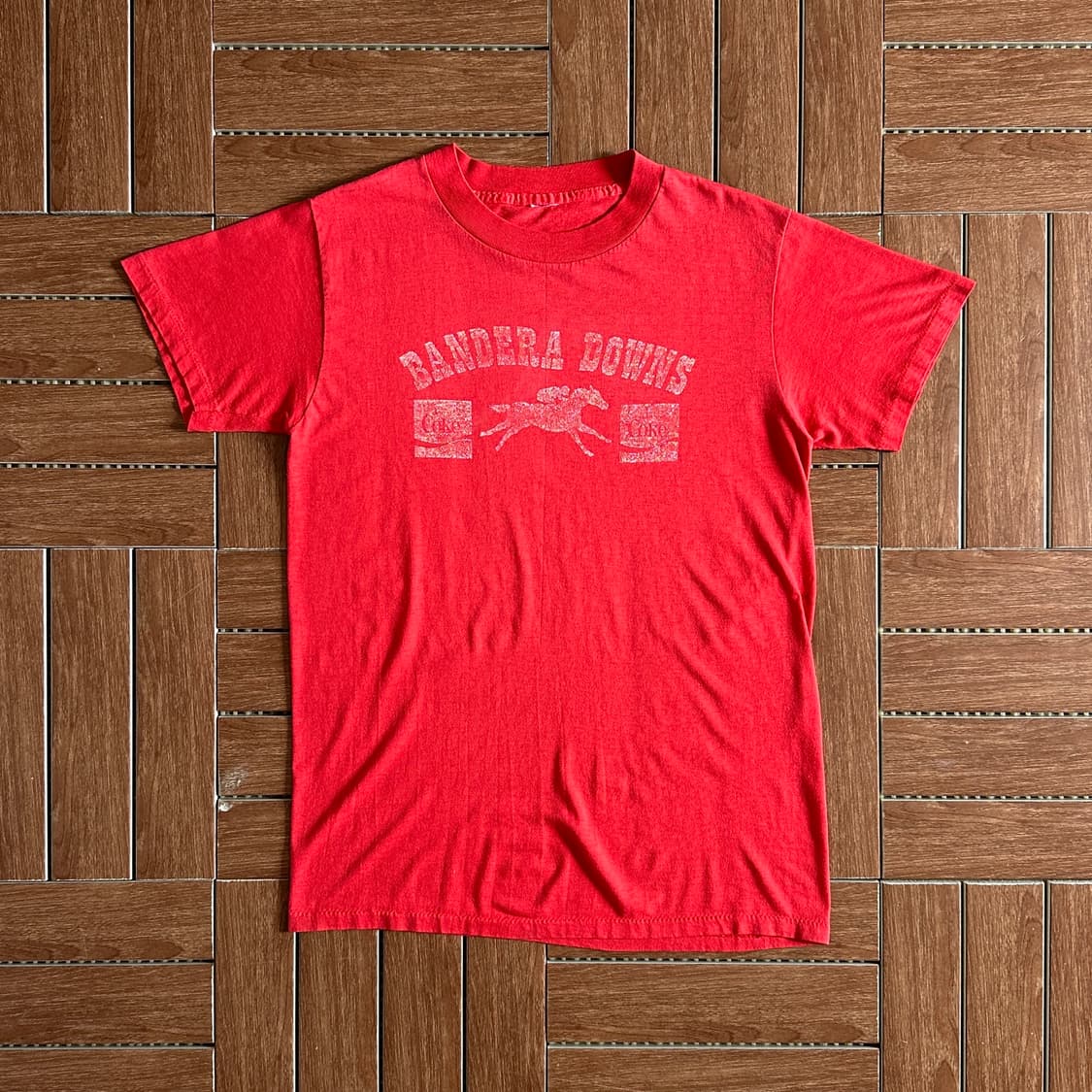 90‘s Vintage coke printing 1/2 tee 상품이미지1