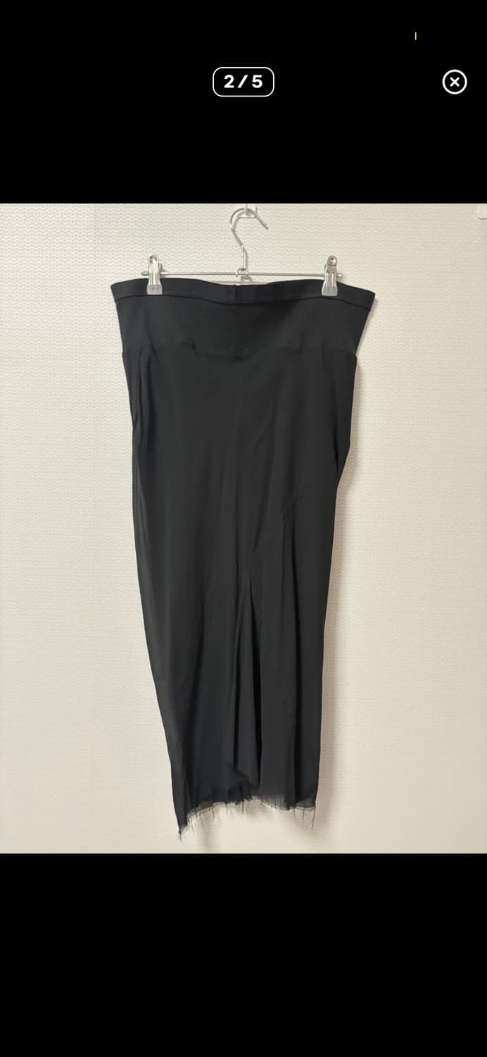 Rick owens 실크 스커트 상품이미지2