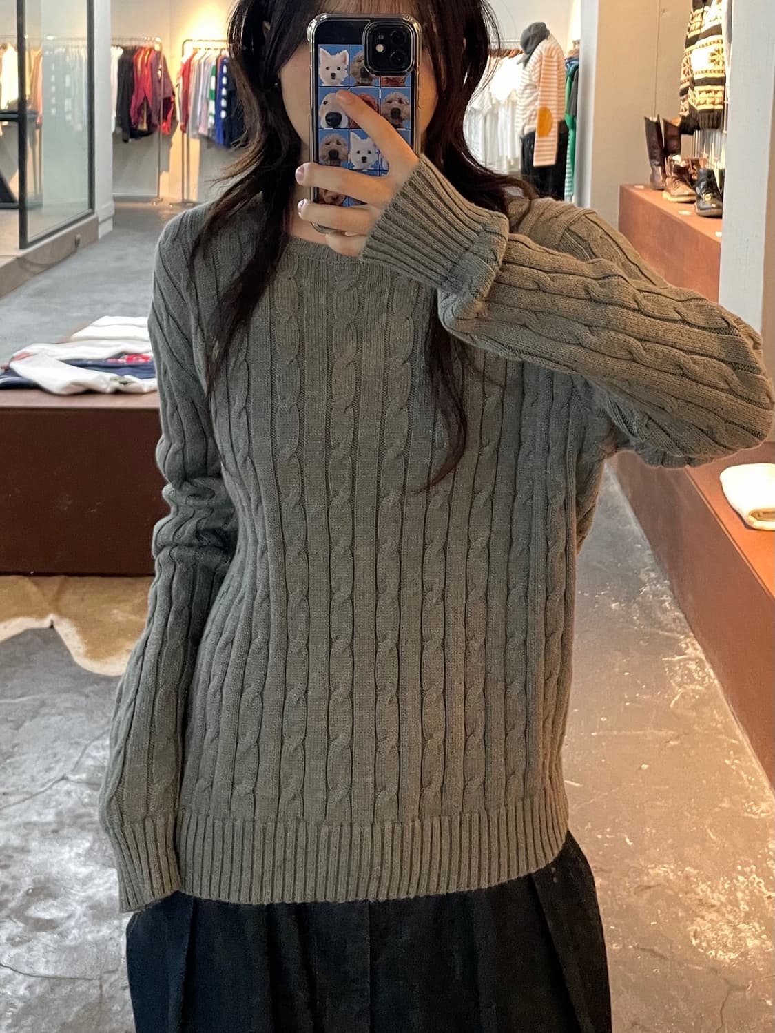 폴로 랄프로렌 케이블 니트 H105 상품이미지1