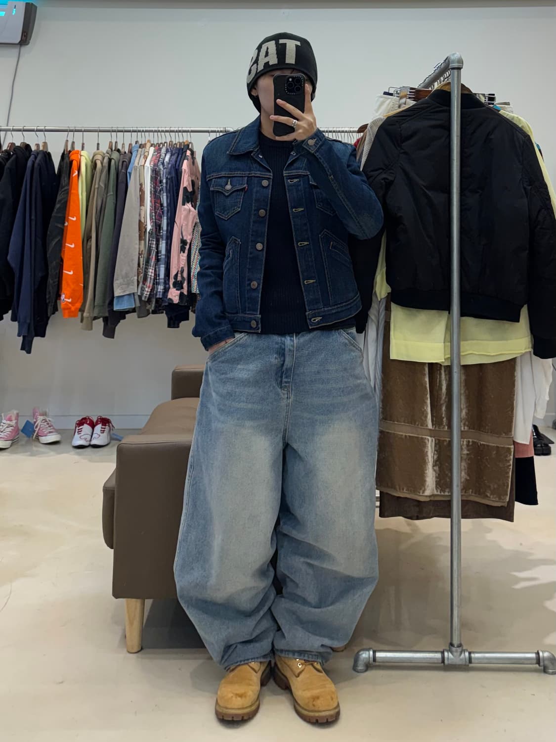 리바이스 데님 트러커 자켓 우먼 상품이미지8