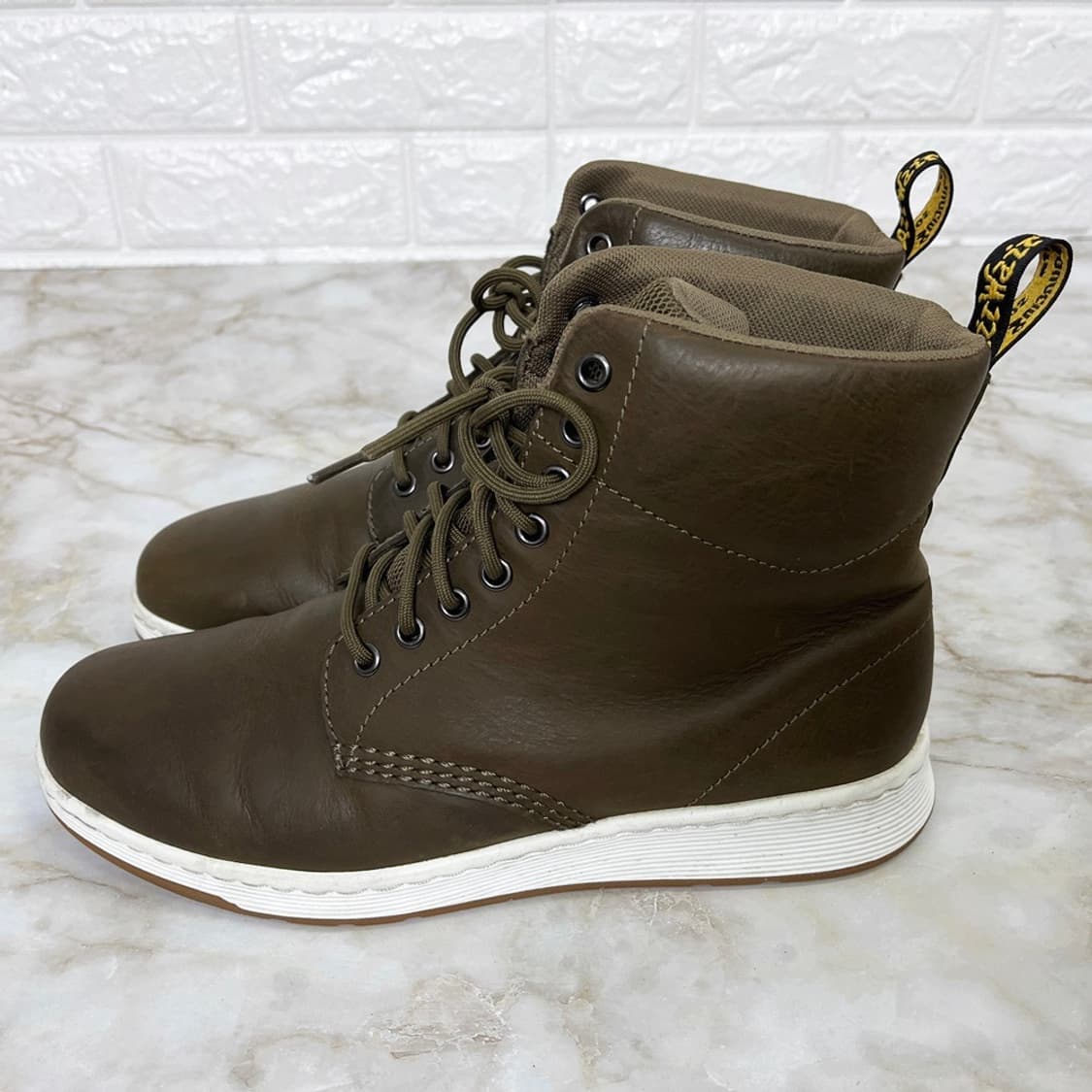 닥터마틴 regal 가죽 카키 부츠 UK9 280 상품이미지3