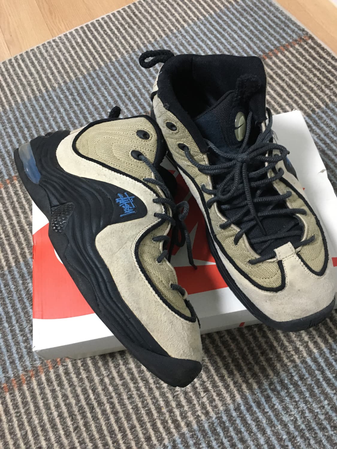 나이키 스투시 에어 페니 2 라탄 앤 라임스톤 상품이미지1