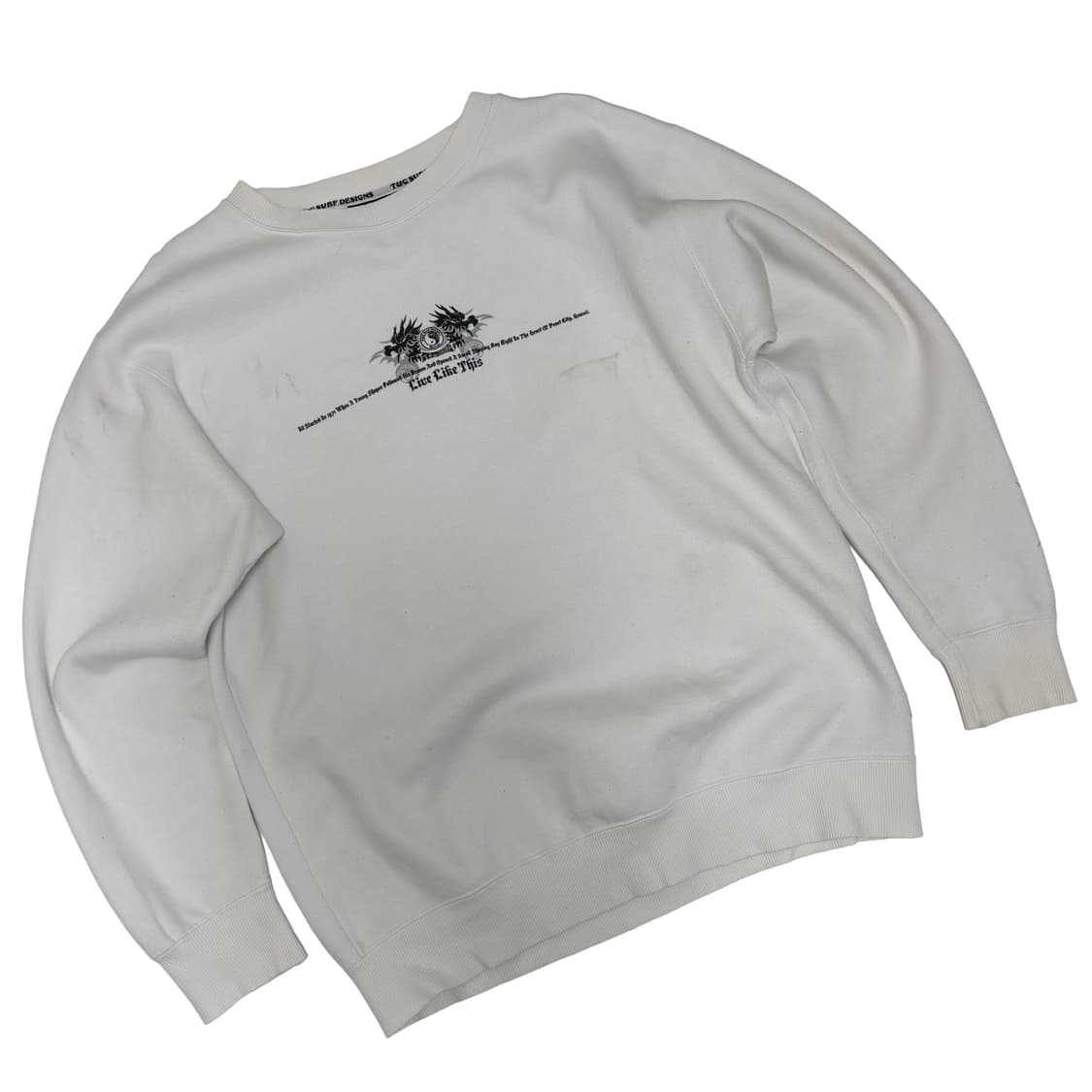 T&C 서프 음양 드래곤 그래픽 스웨셔츠 상품이미지5