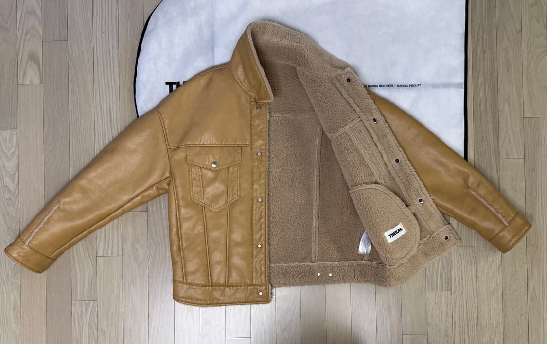 더일마 남자 토리 에코 무스탕 상품이미지3