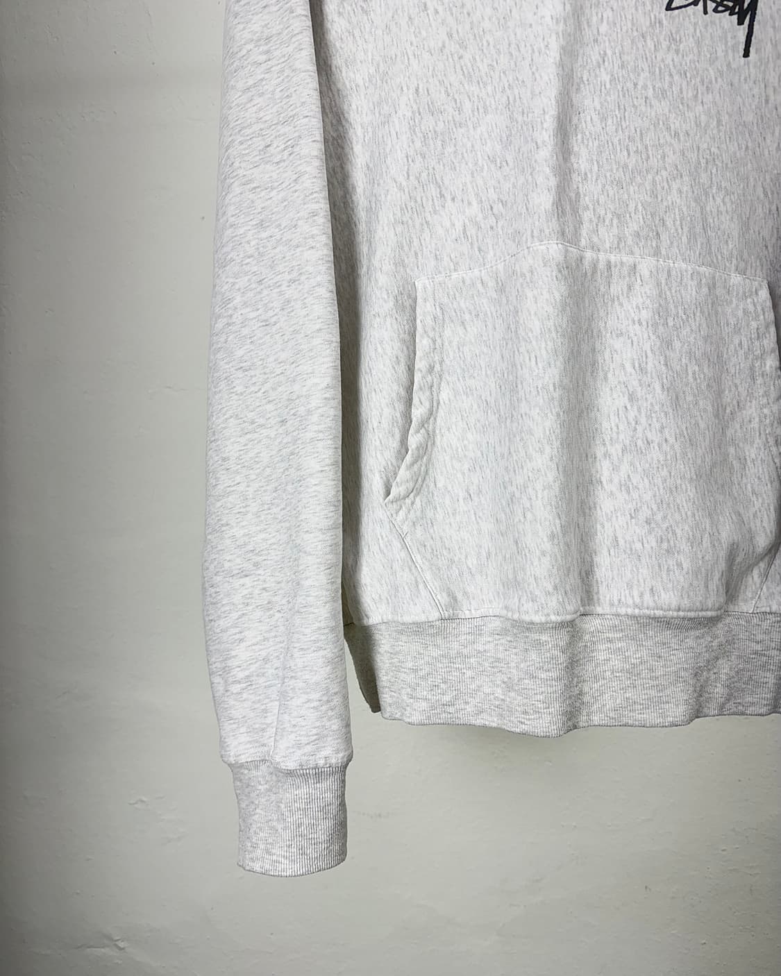 스투시 22fw 8볼 페이디드 후드 애쉬 헤더 상품이미지5