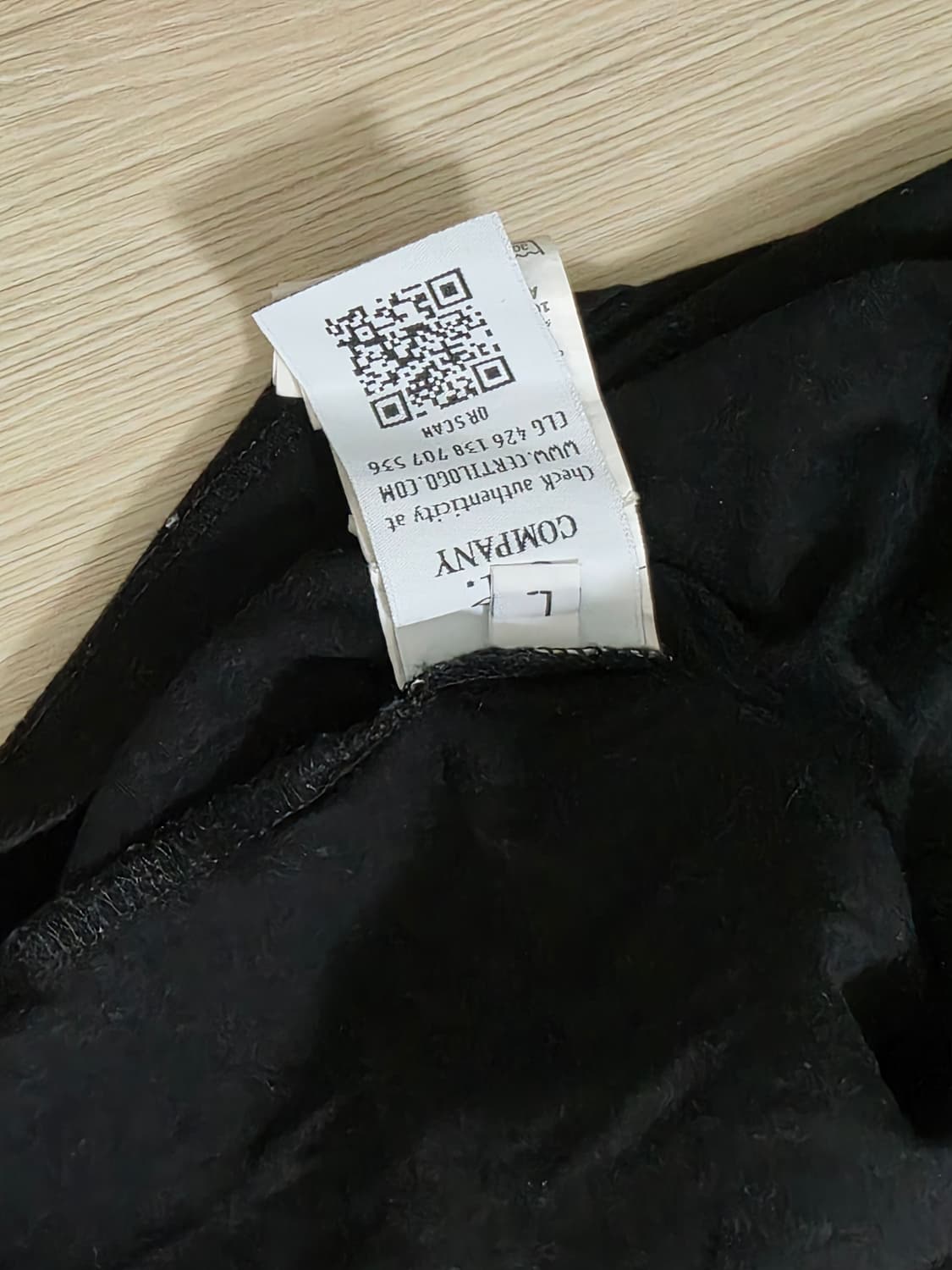 L)CP컴퍼니 로고 반팔티 상품이미지3