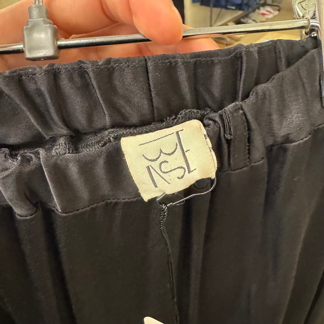 베이스레인지 실키 밴딩 스커트 상품이미지5