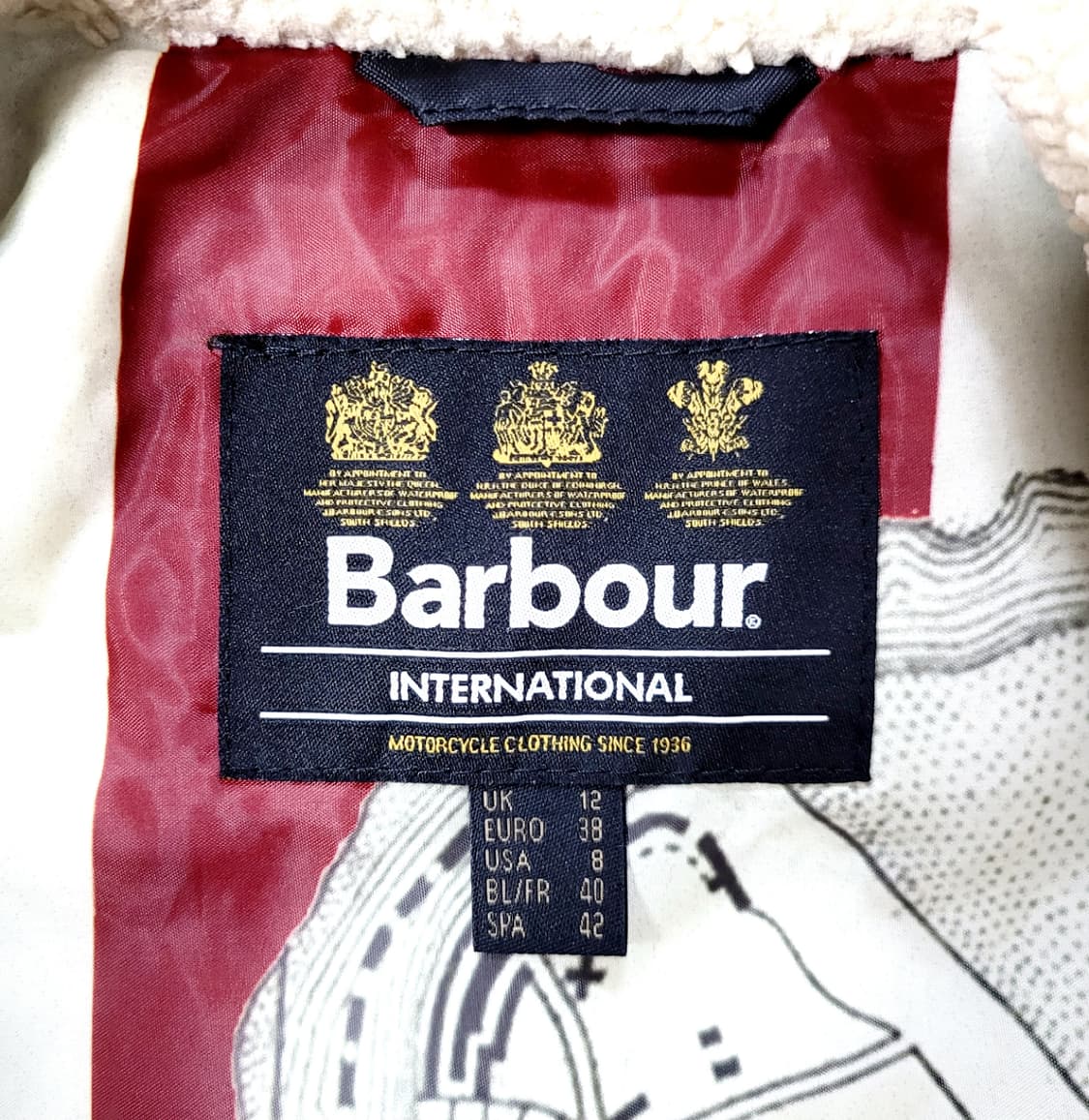 바버 인터내셔널 쉐르파 자켓 상품이미지5