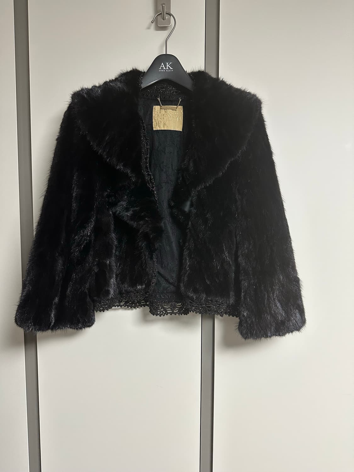 나인식스뉴욕 리얼 밍크 레이스 숏 자켓 (66) 상품이미지1