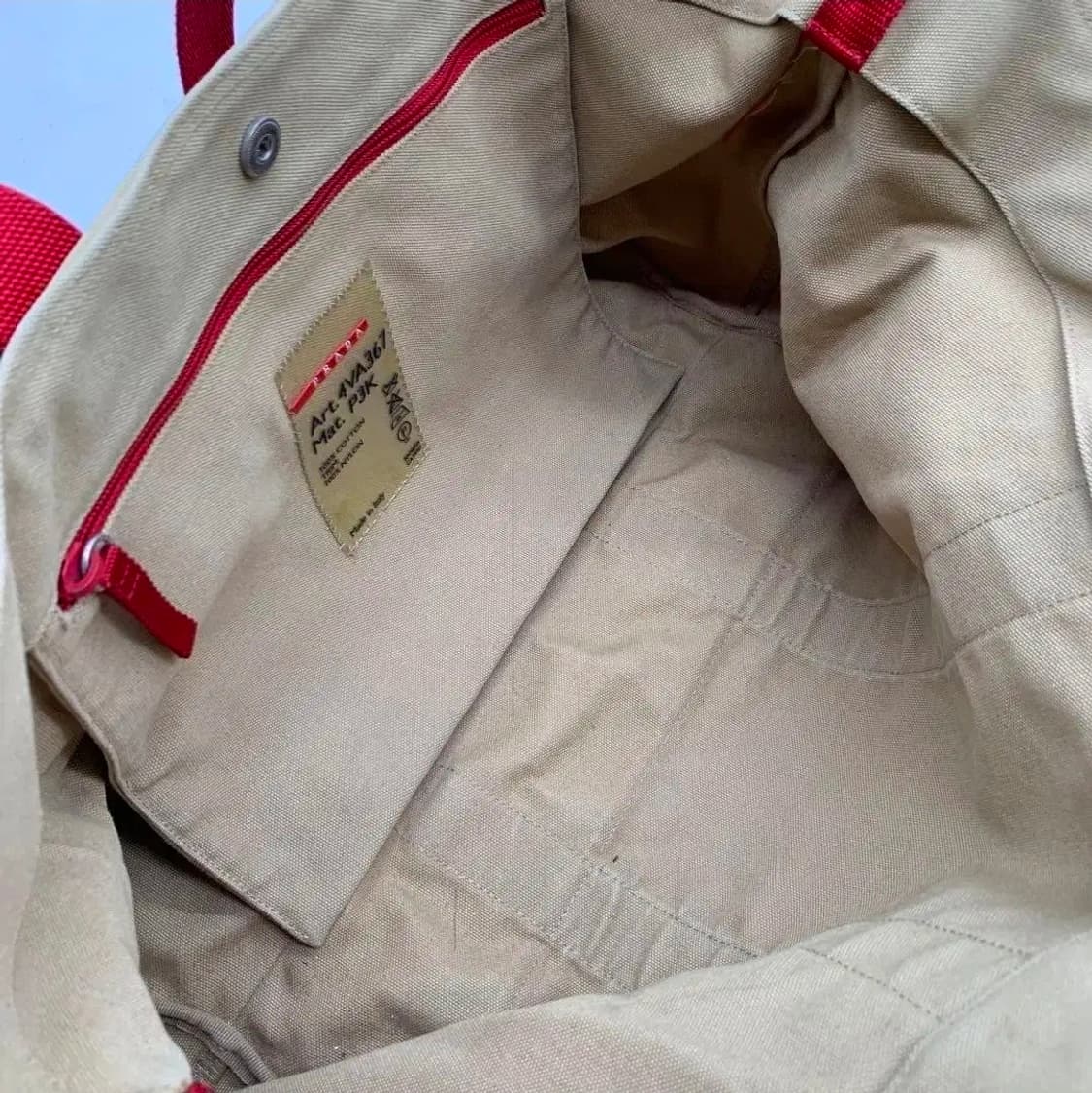 프라다 스포츠 캔버스 토트백 상품이미지9