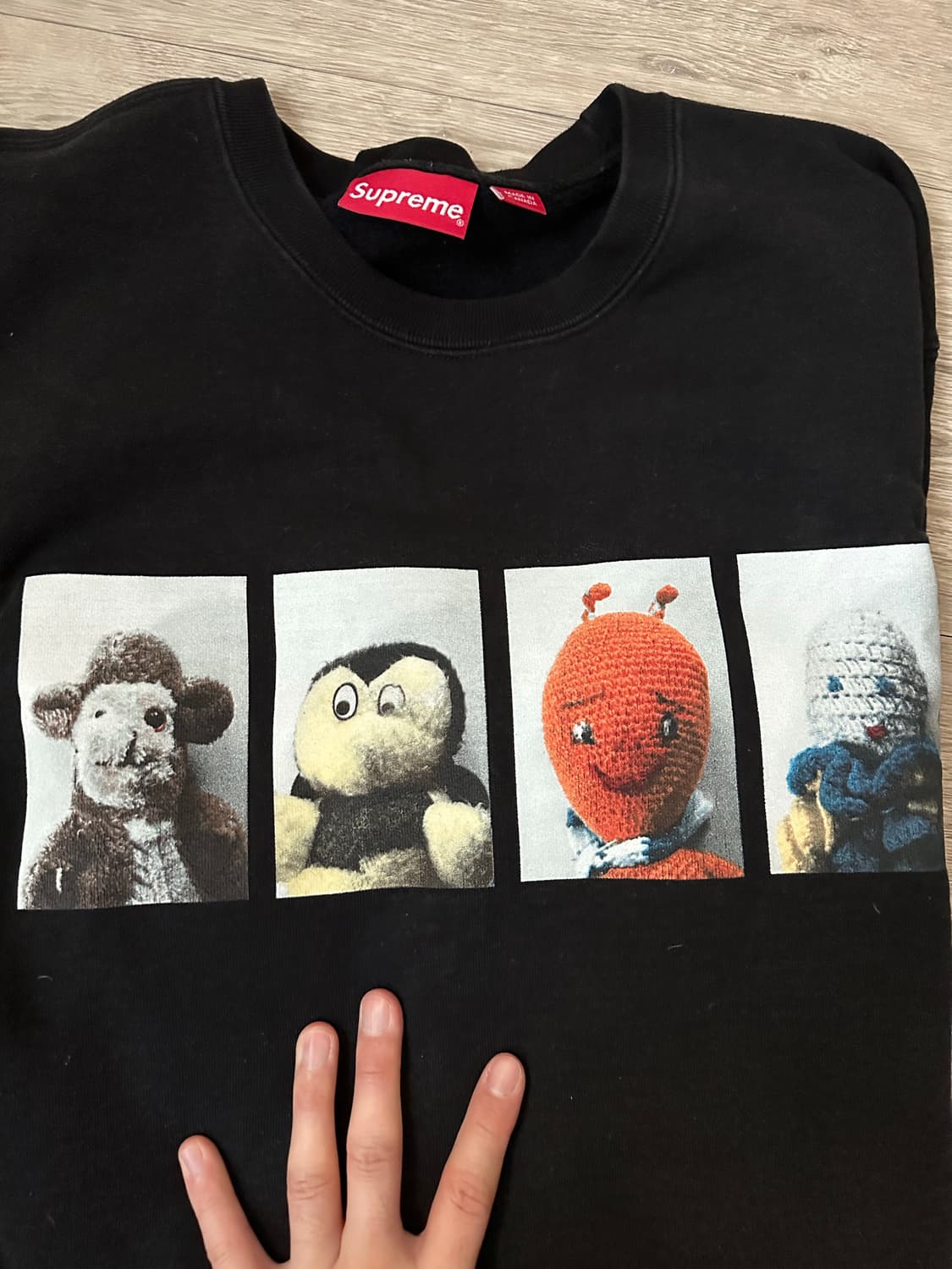 슈프림 마이크캘리 맨투맨 블랙 상품이미지4