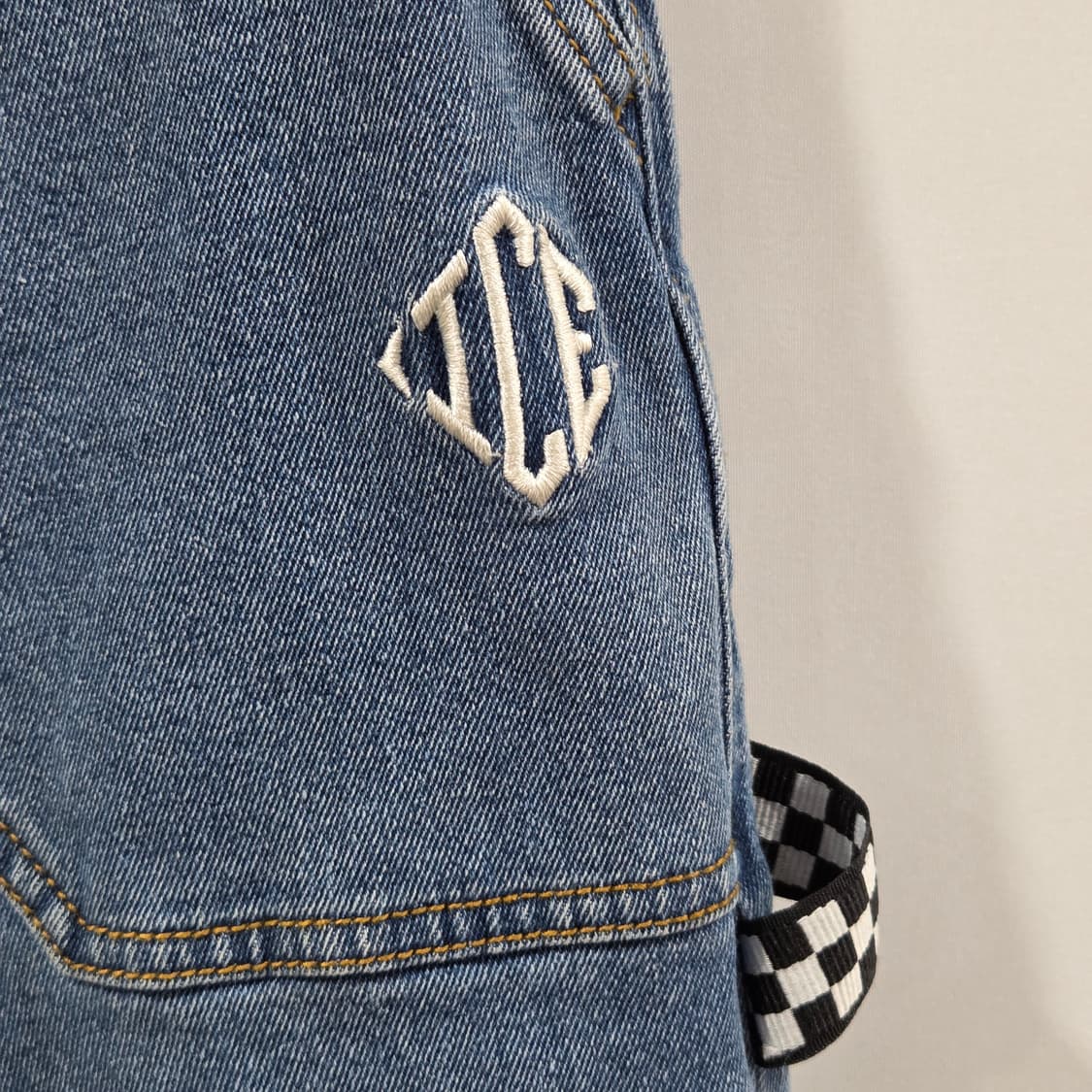 아이스비스킷 밴딩 데님팬츠 145 상품이미지2