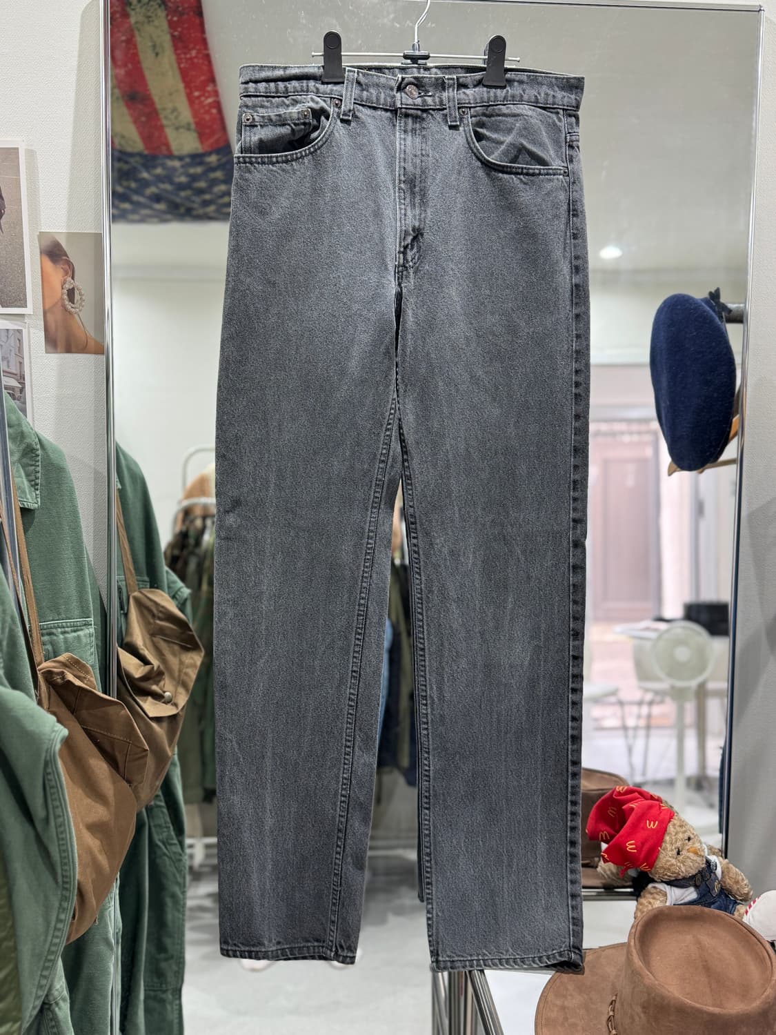 99s 리바이스 505 블랙진 상품이미지1