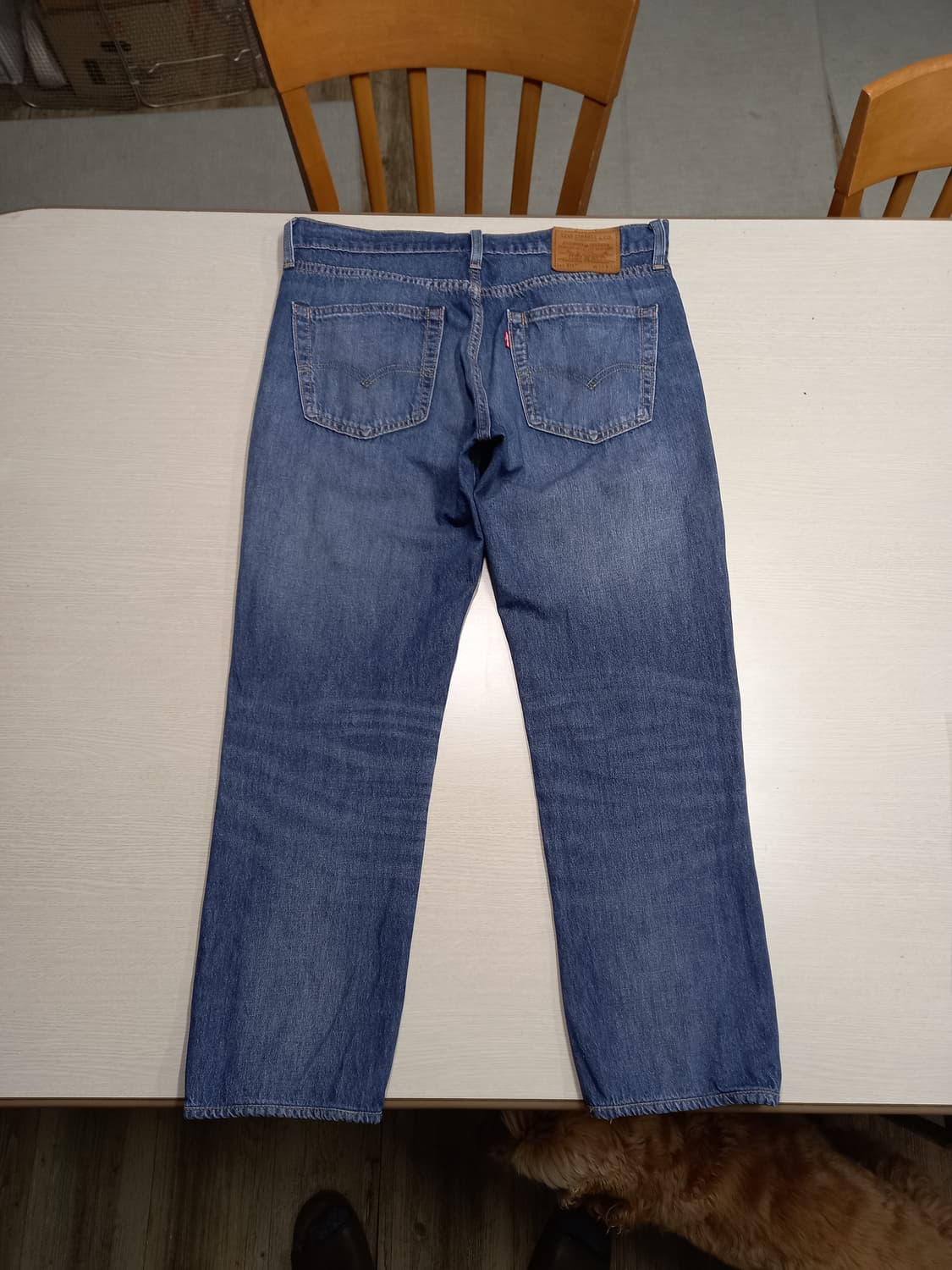 32 리바이스511 cool 워싱 스판 슬림일자진 32-281 상품이미지2