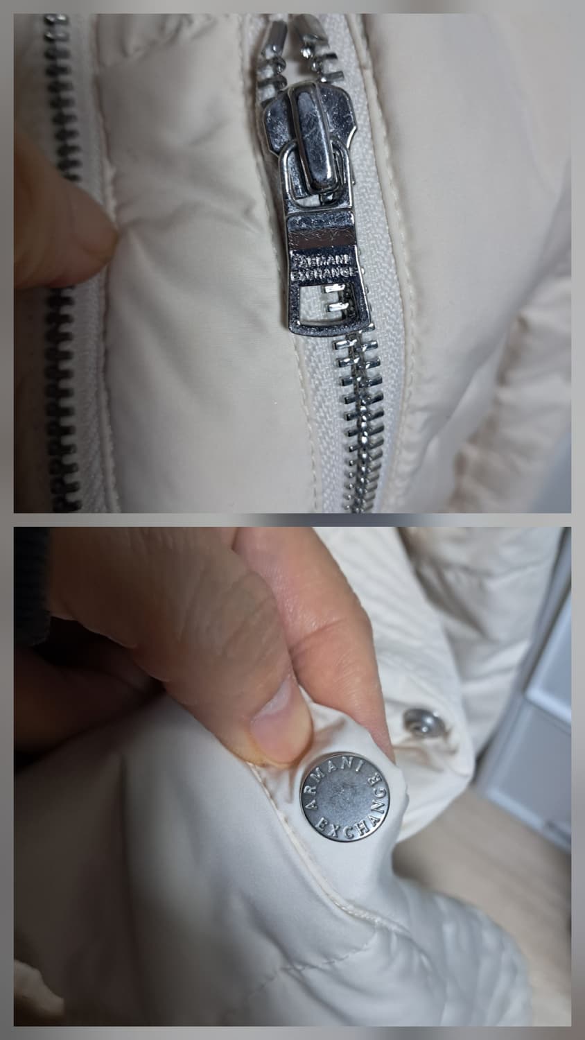 아르마니 익스체인지 여성 롱패딩 다운S 약55 상품이미지6