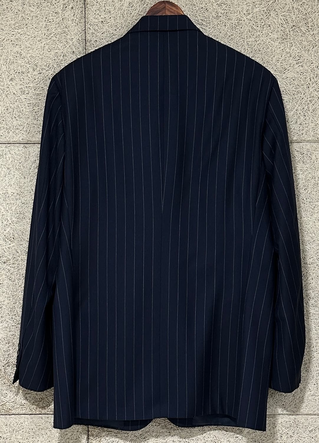 폴로 랄프로렌 이태리 네이비 울 스트라이프 수트 블레이저 자켓 상품이미지2