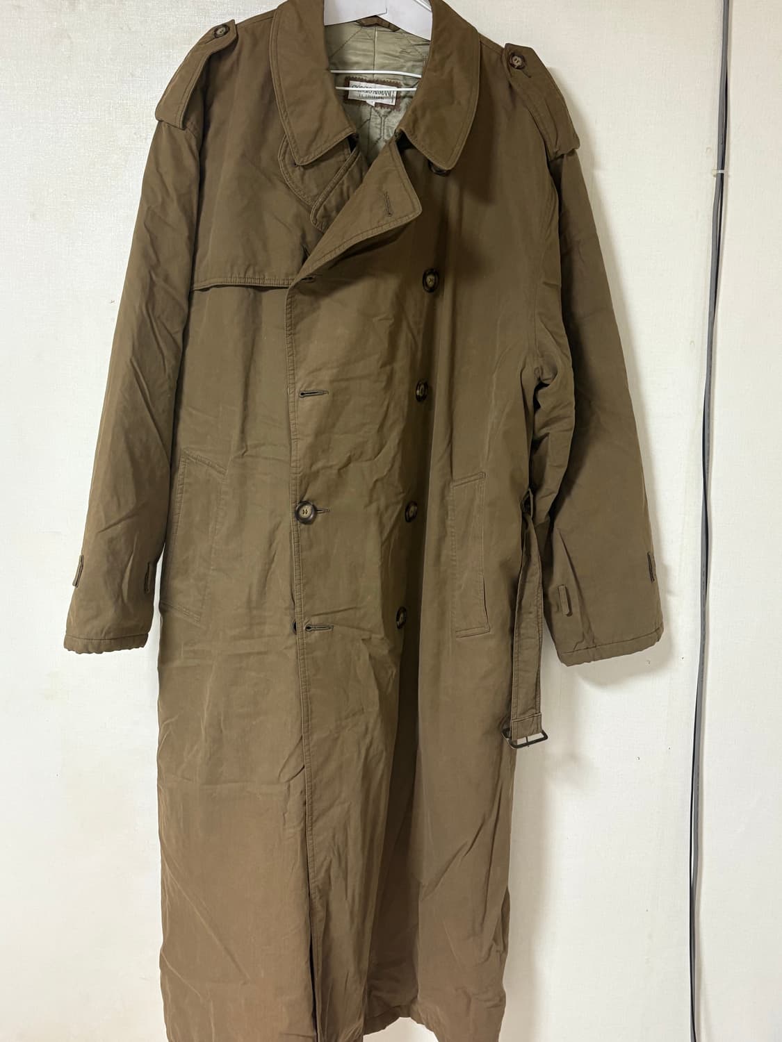 Giorgio Armani 아르마니 트렌치코트 브라운 xl,xxl,xxx 상품이미지1