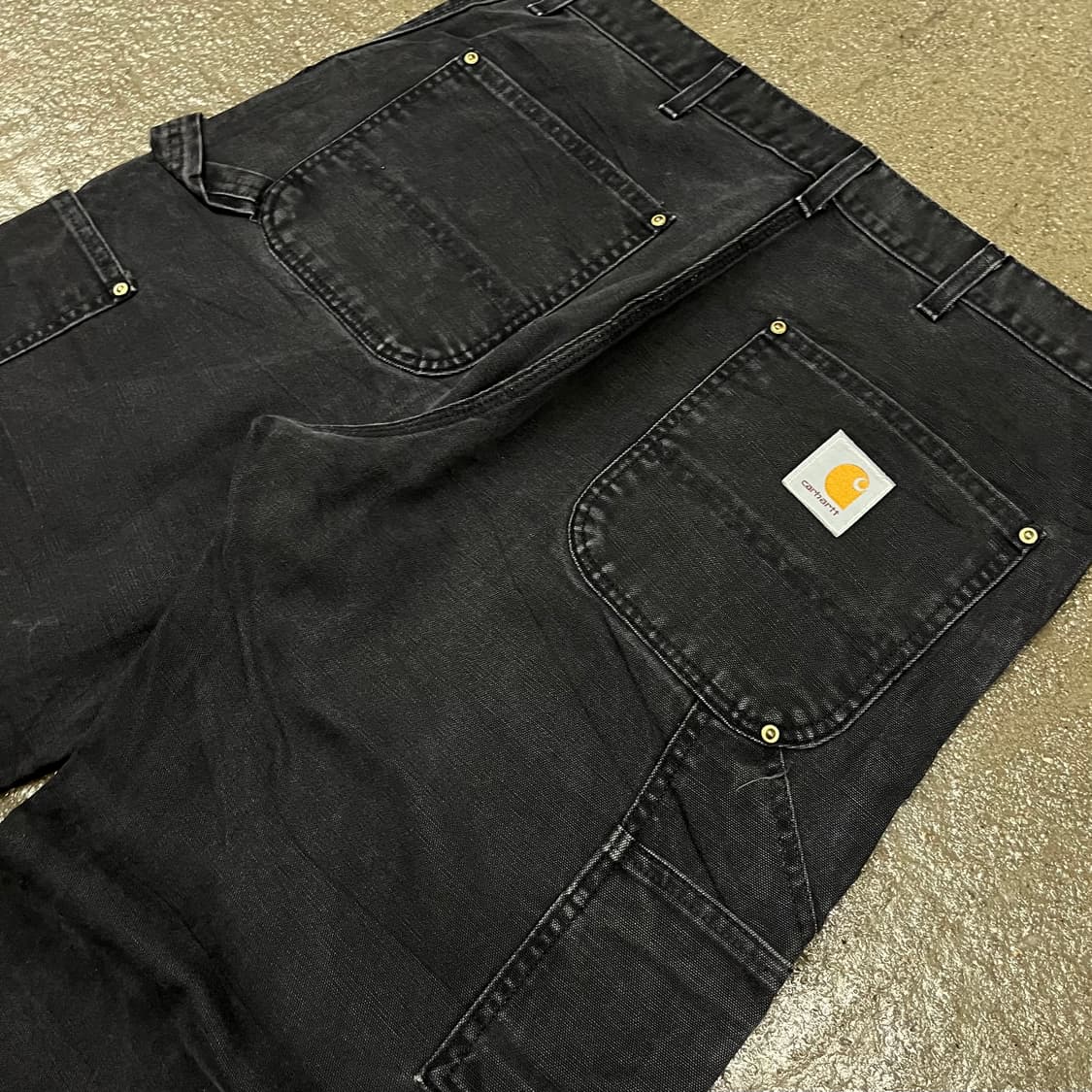 90s Carhartt 더블니 워크 팬츠 (35“) 상품이미지5