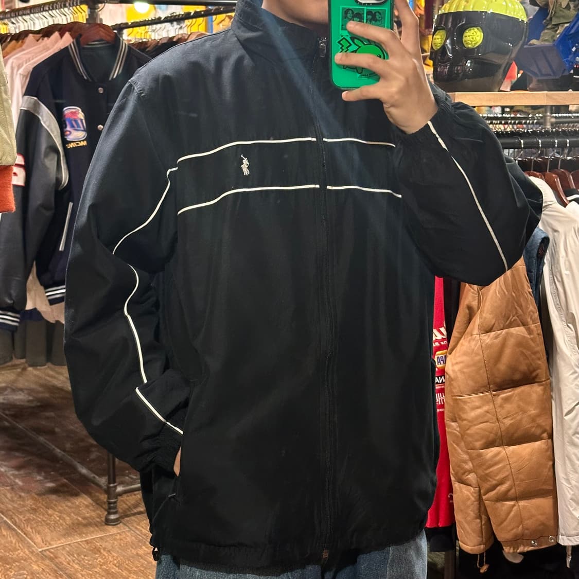 [HI] 폴로 랄프로렌 집업자켓 블랙 상품이미지4