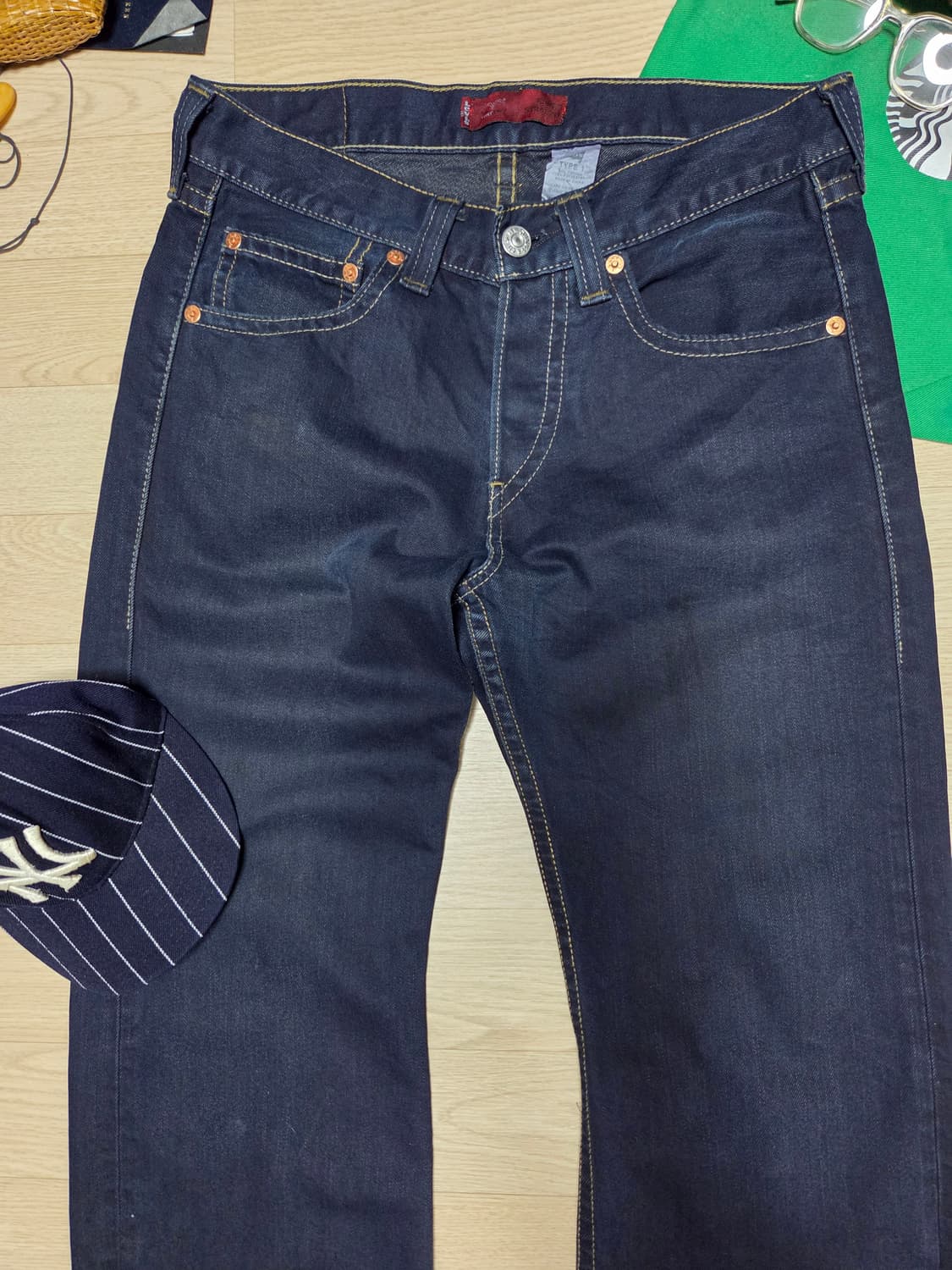 LEVIS 인디고 데님 청바지 타입원 TYPE 1 상품이미지5