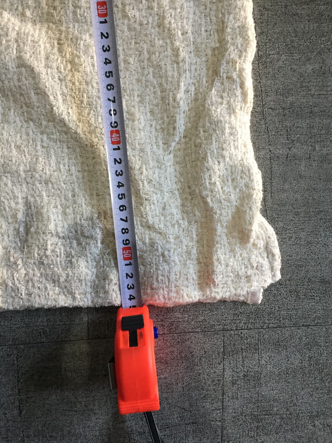 일본빈티지 Sheinar 달천깔페어리 트위드 5부 블라우스티셔츠 상품이미지3