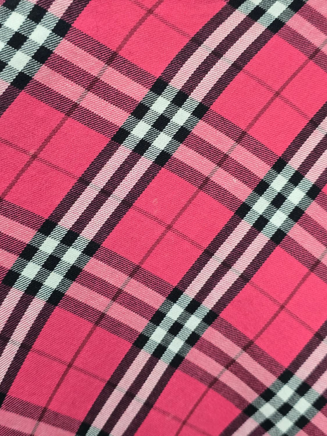 버버리 핫핑크 체크셔츠 상품이미지6