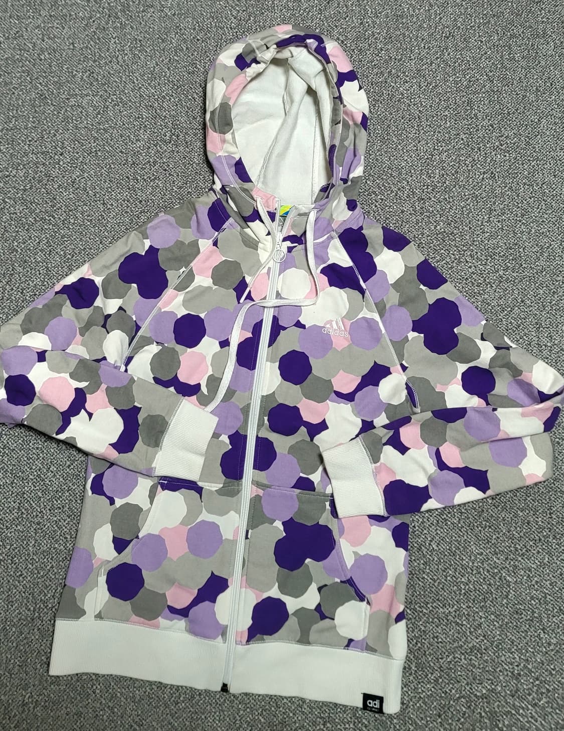 아디다스 GB 도트 후드집업 085 상품이미지1