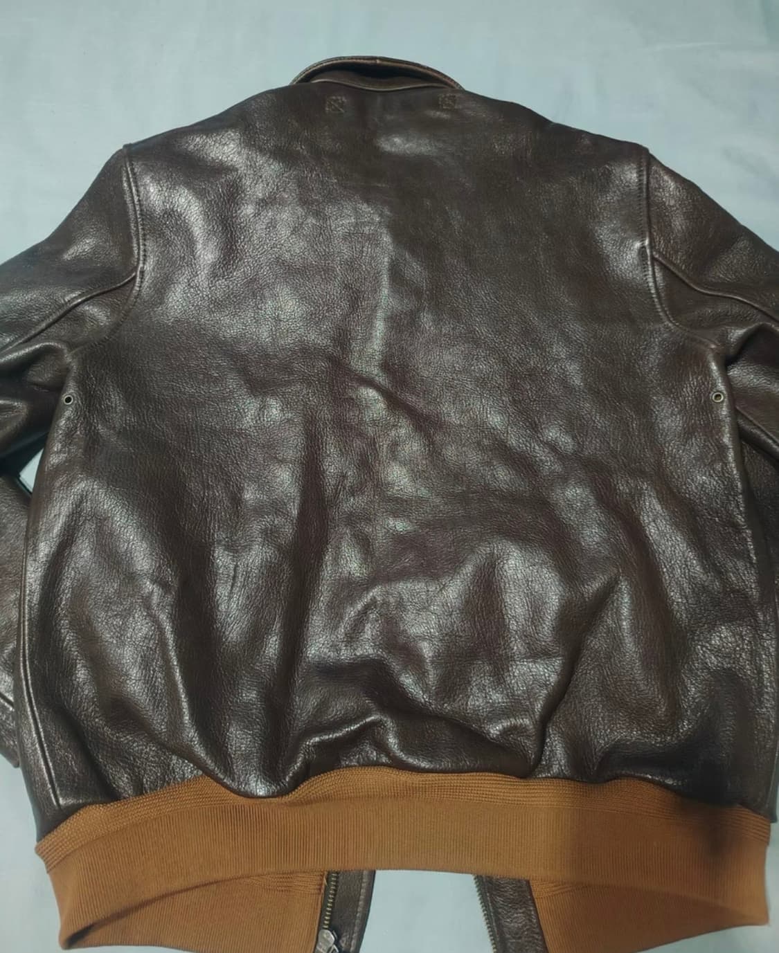 영국 태닝 고트스킨 A-2 플라이트 자켓 상품이미지4