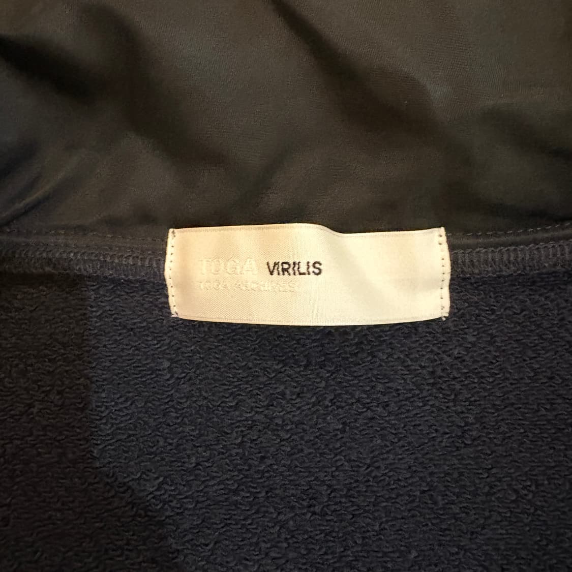 24AW TOGA VIRILIS 반집업 스웻 상품이미지6