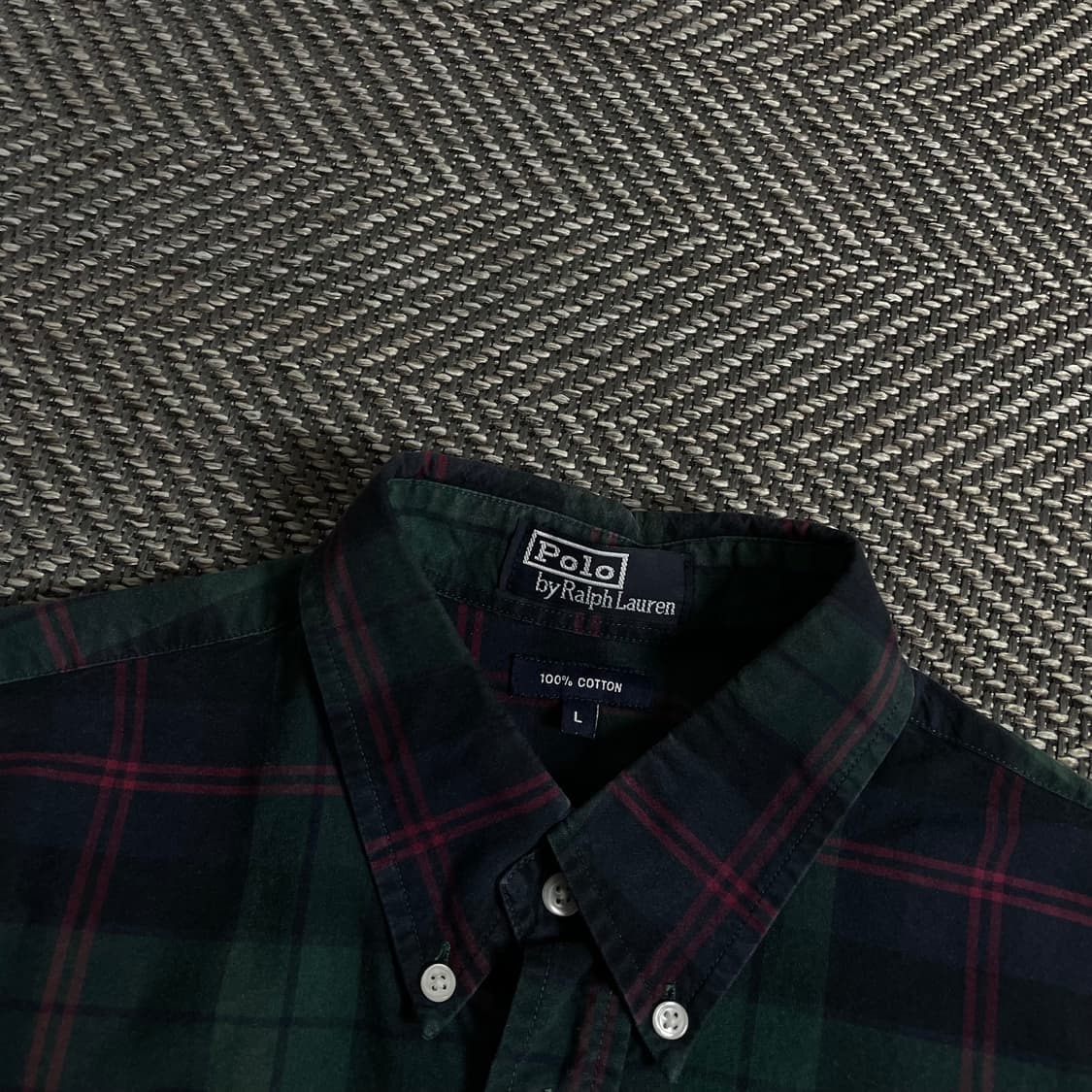 폴로 랄프로렌 체크 블럭 박시핏 셔츠y 3850 상품이미지6