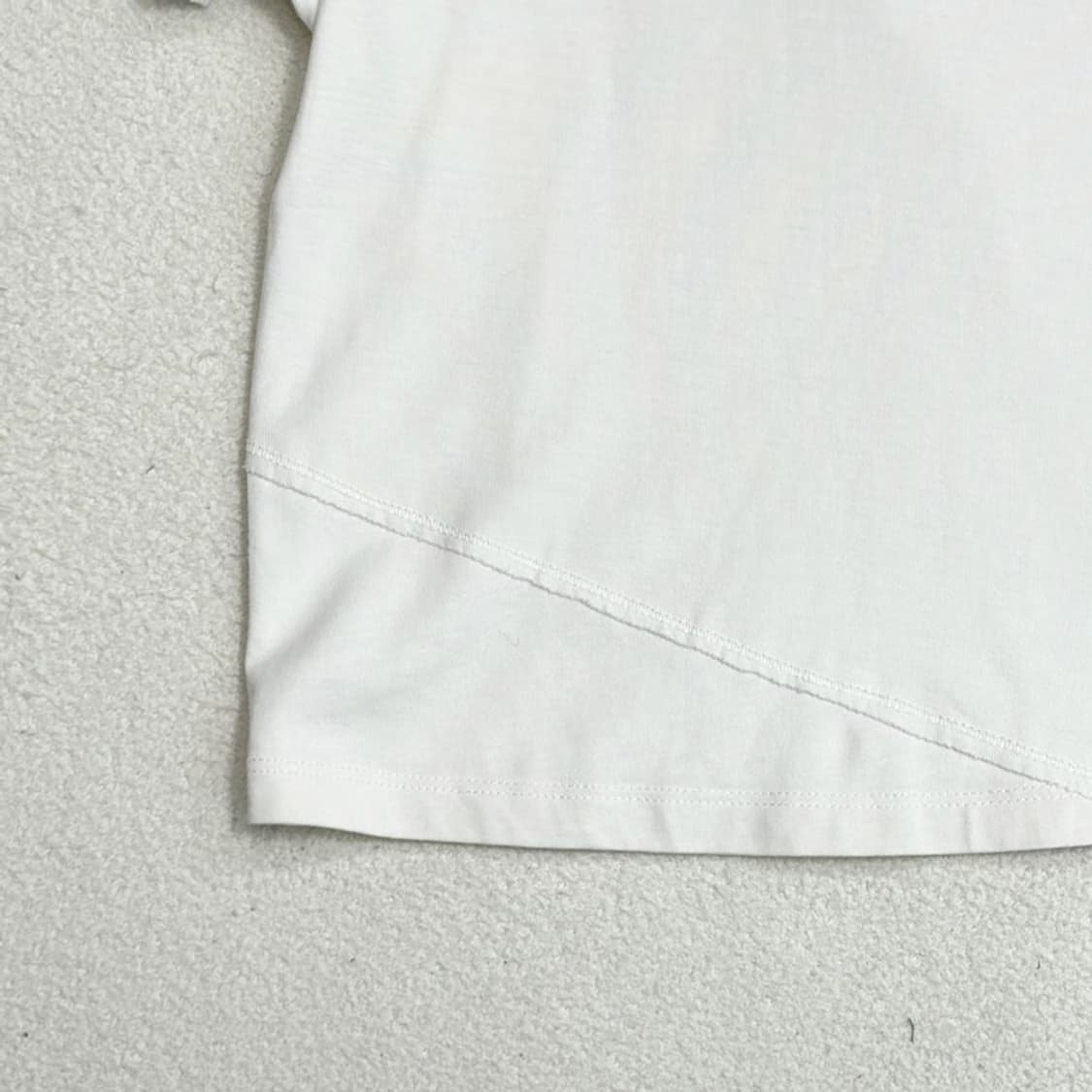 MATIN KIM 오버로크 크롭 반팔티 M 상품이미지2