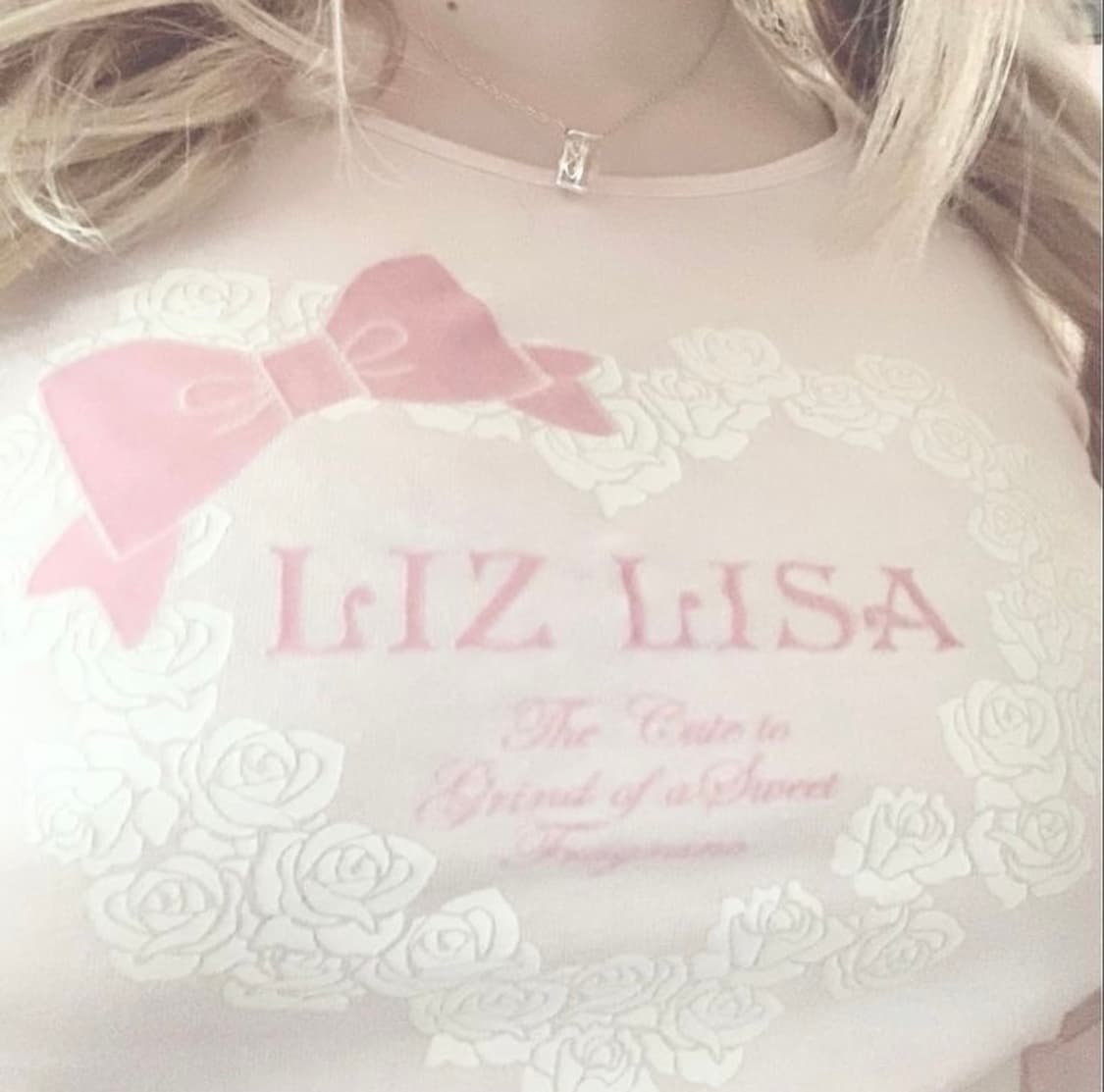 리즈리사 핀터 로즈 핑크 긴팔 티셔츠 탑 핀터레스트 고전 리즈멜로 상품이미지1