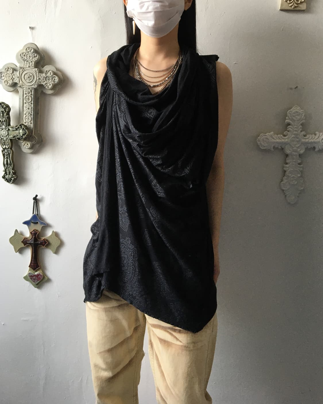 Civarize drape vest 상품이미지7