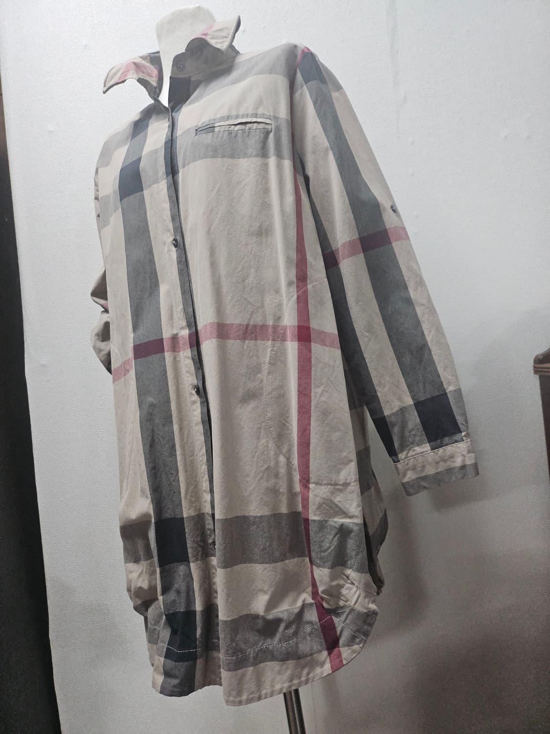 셔츠 남방형  원피스 free 상품이미지5