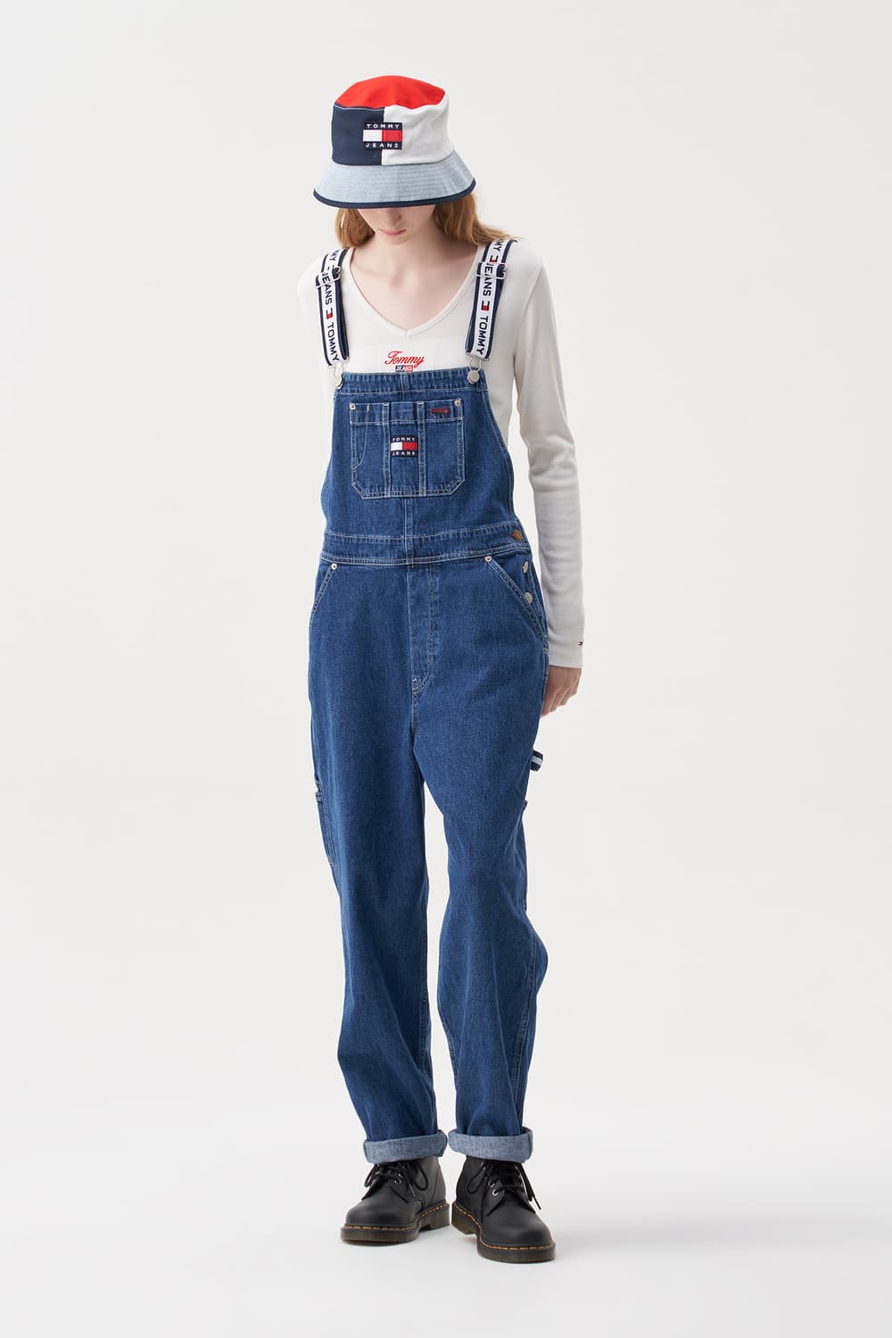 타미진스 데님 오버롤 팬츠 L 사이즈 상품이미지4