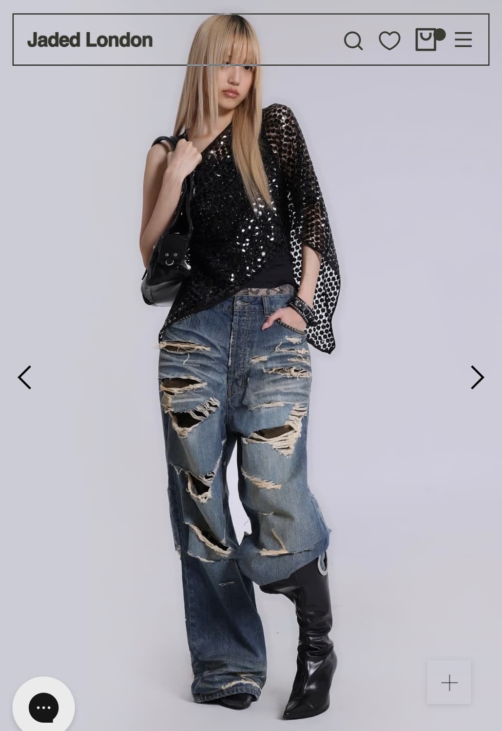 제이디드런던 데님 32사이즈 새상품 상품이미지1