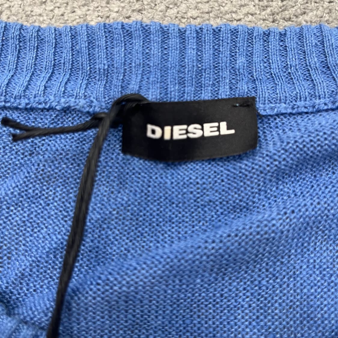 L 새상품 디젤 멀티컬러 린넨 니트 상품이미지4