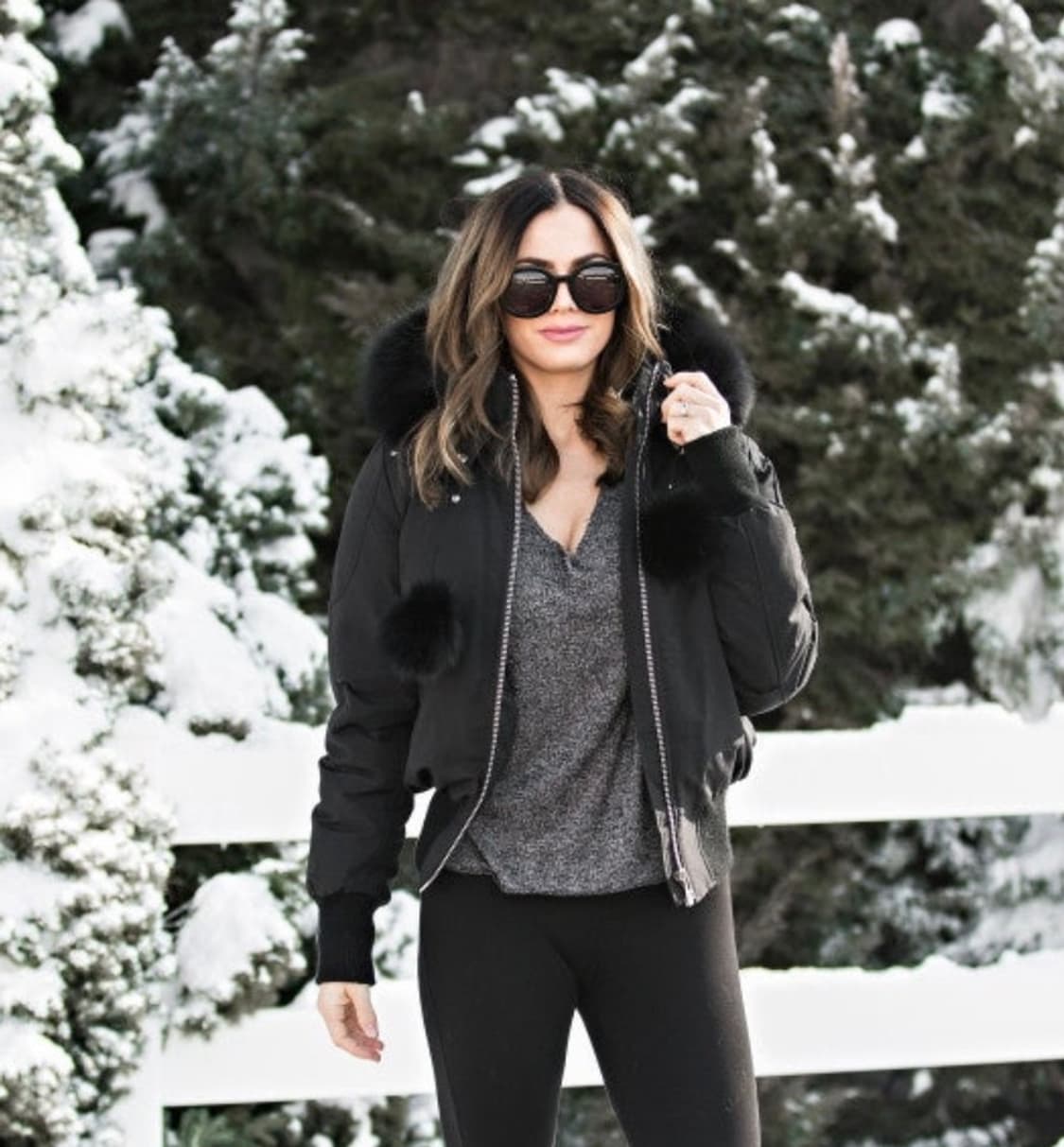 무스너클 데비 봄버 블랙 패딩(S) 상품이미지2