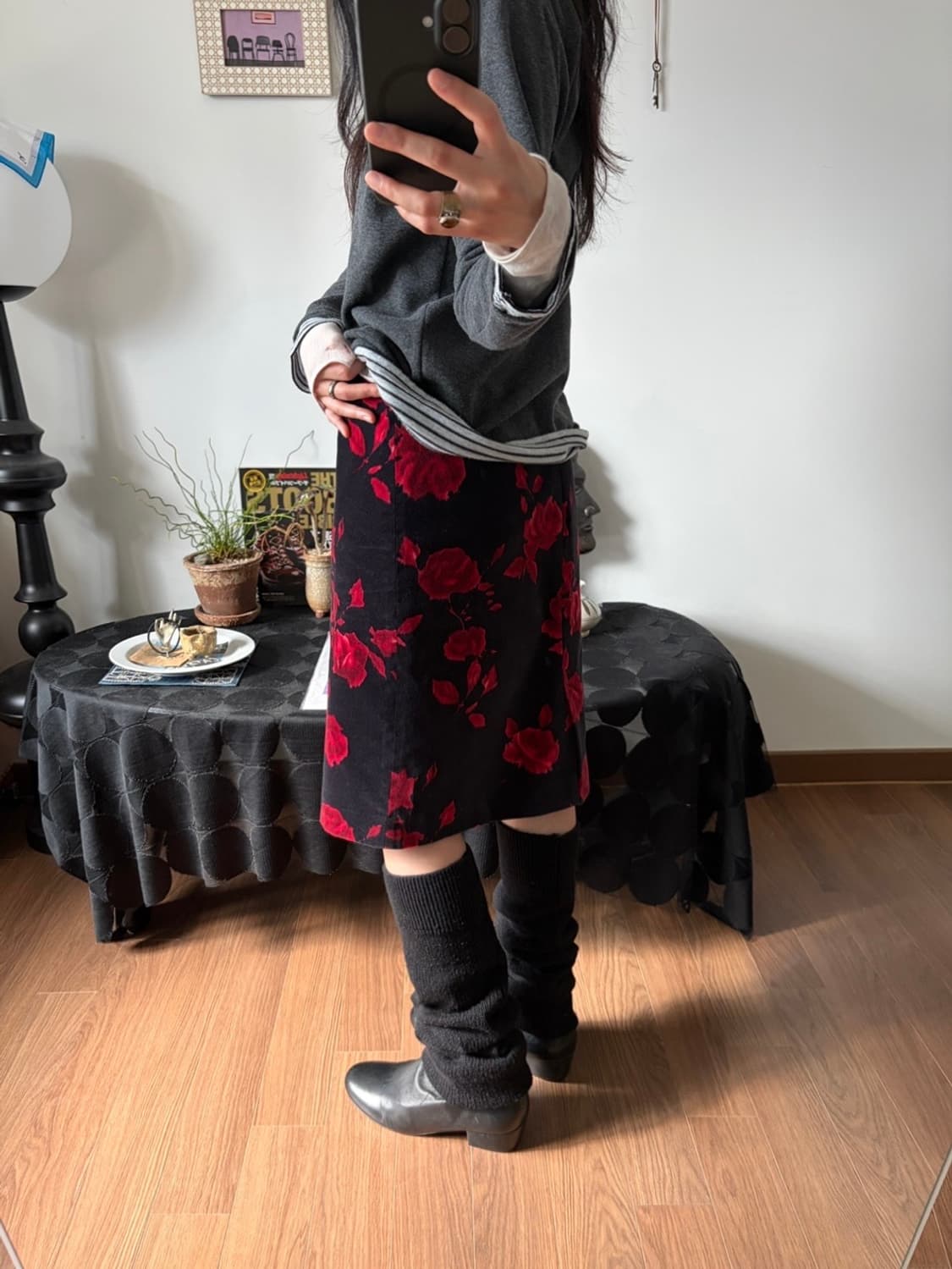 rose skirt 상품이미지1