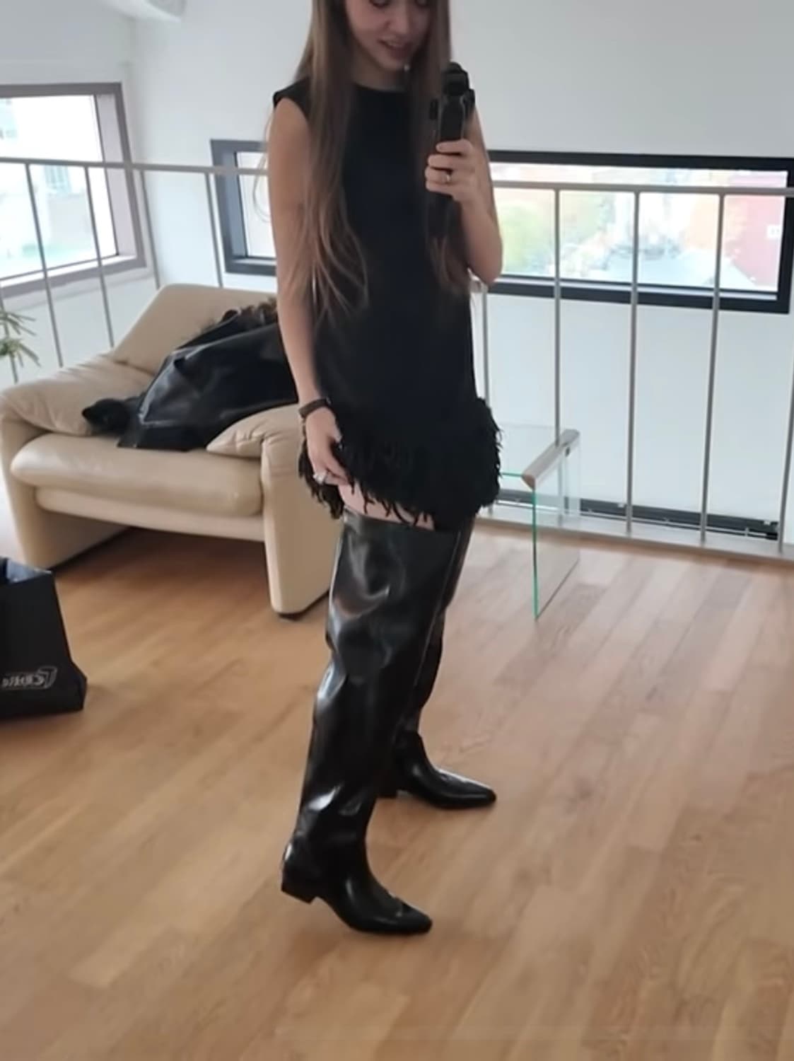 나야와시님 착용) h&m 롱부츠 상품이미지1