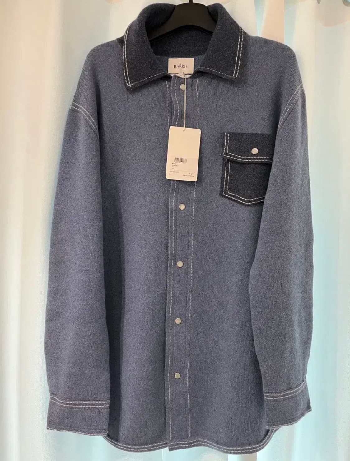 샤넬 배리 캐시미어 코튼 셔츠 상품이미지4