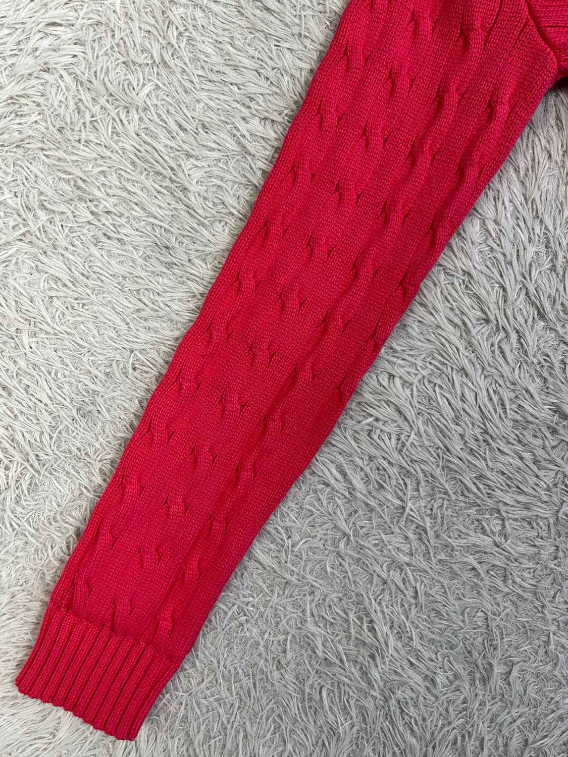 폴로 랄프 로렌 꽈배기 니트 후디 가디건/#2614 상품이미지3