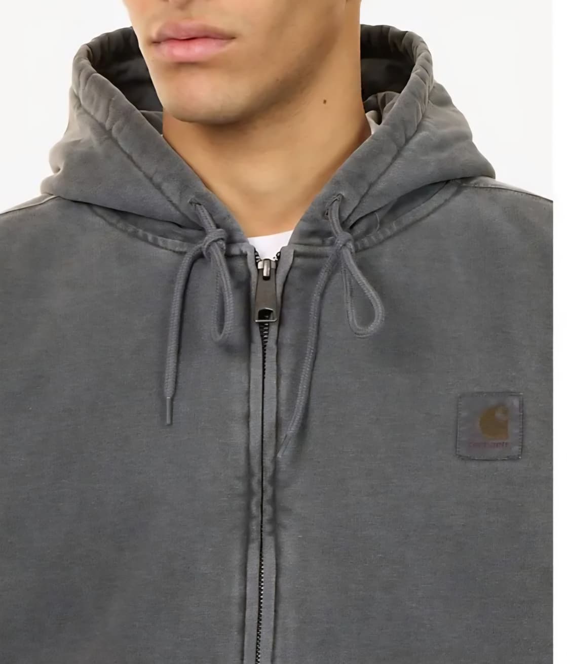 칼하트 비스타 후드자켓 차콜 가먼트 다잉 라지사이즈 상품이미지6