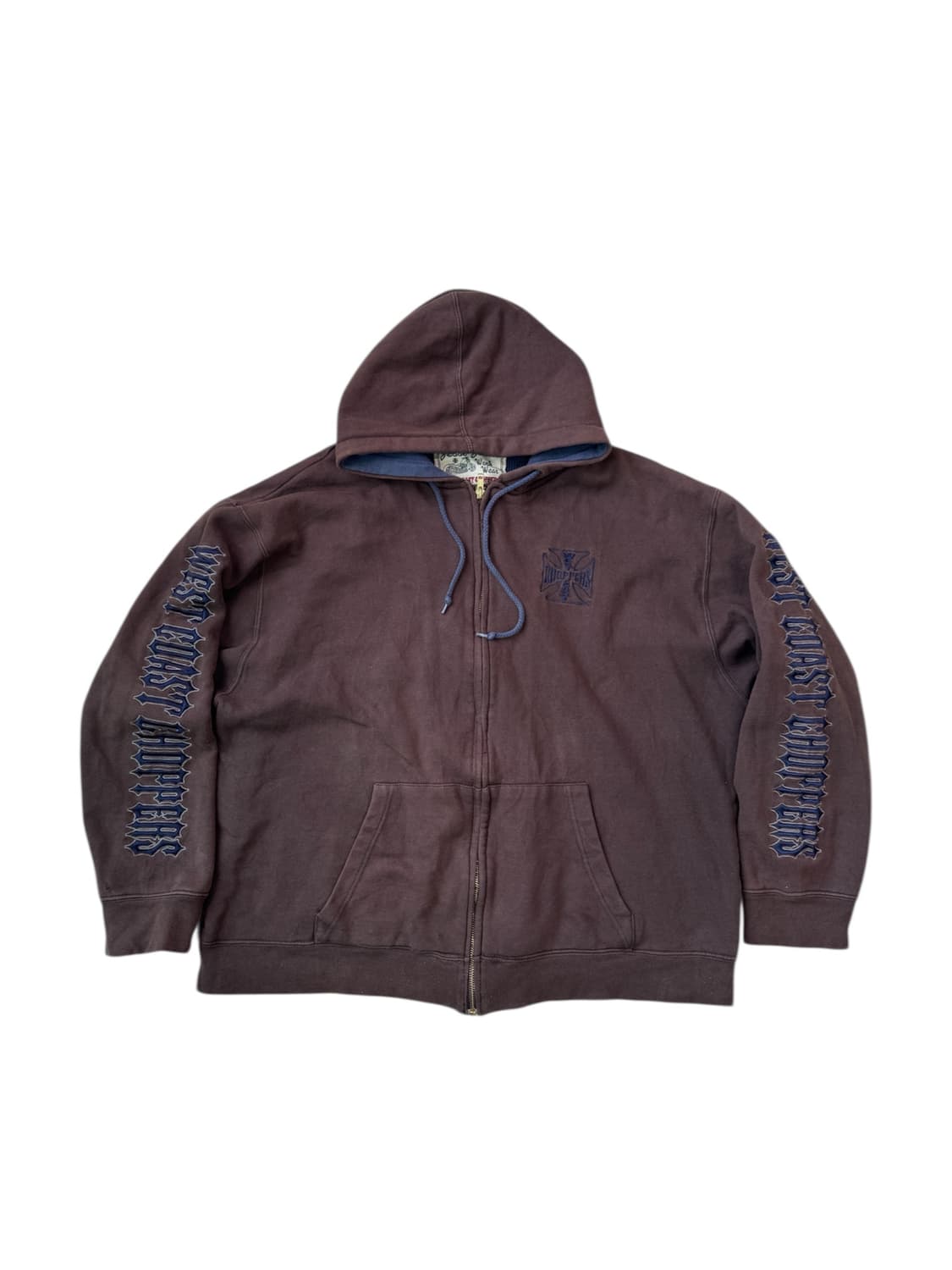 웨스트코스트차퍼스 써멀 후드집업 상품이미지1