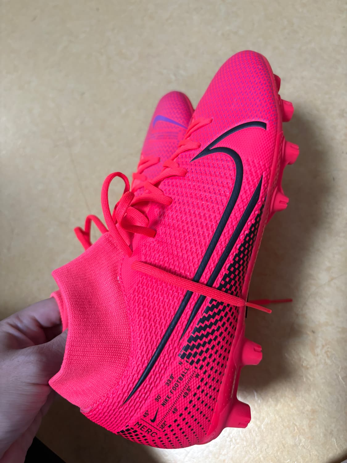 나이키 머큐리얼 축구화 265 새상품 상품이미지3