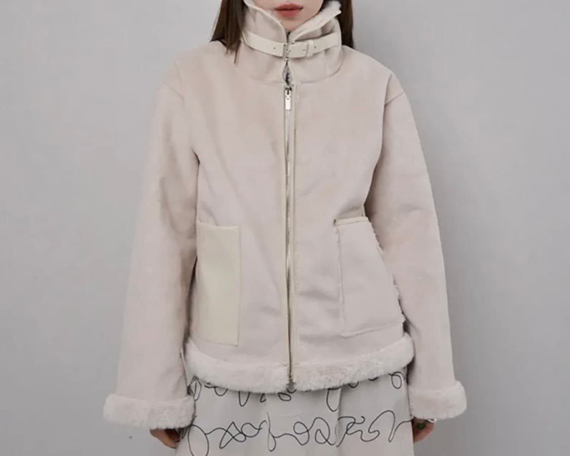 카타르시스 무스탕 연베이지 상품이미지2