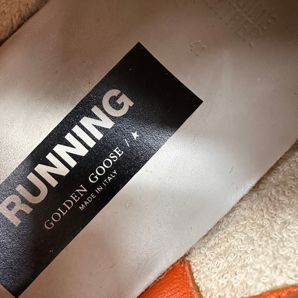 골든구스 러닝 카모 스니커즈 형광 스타 빈티지 41사이즈 상품이미지8