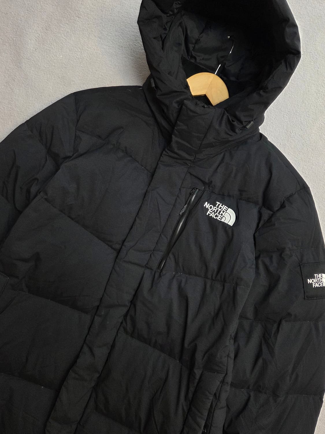 (105) 노스페이스 구스다운 롱패딩 남 상품이미지2