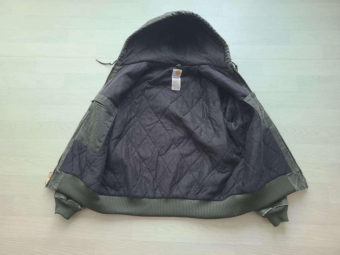 칼하트 j130 액티브 자켓 mos 모스그린 판매 상품이미지2