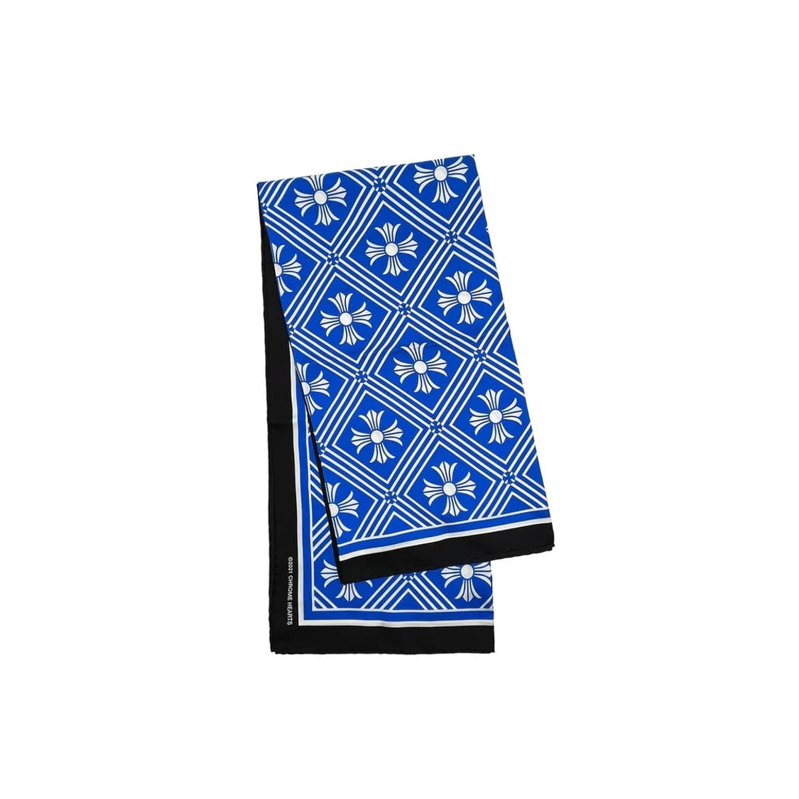 Chrome Hearts Silk Scarf Blue 상품이미지3